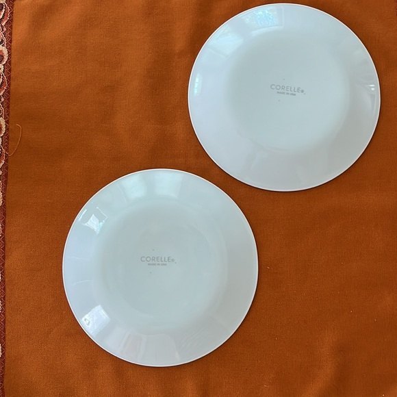 Set of 2 Corelle Amalfi Azul Dessert Bread and Butter Plates 6.75” Made in USA - Picture 2 of 6